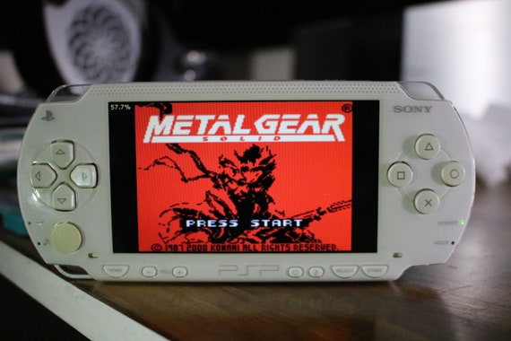 Modded Sony Psp 1000 6 61 Cfw Mod 64gb Charger And Battery Etsy