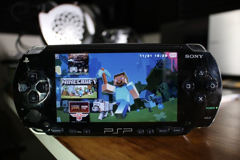 Modded Sony PSP 1000. 6.61 CFW Mod. 128gb. Charger and Battery Etsy