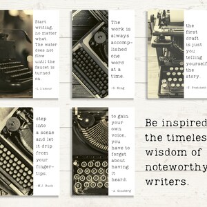 Writers Dashboard Bundle | Writers Planner | Writing Printables ...