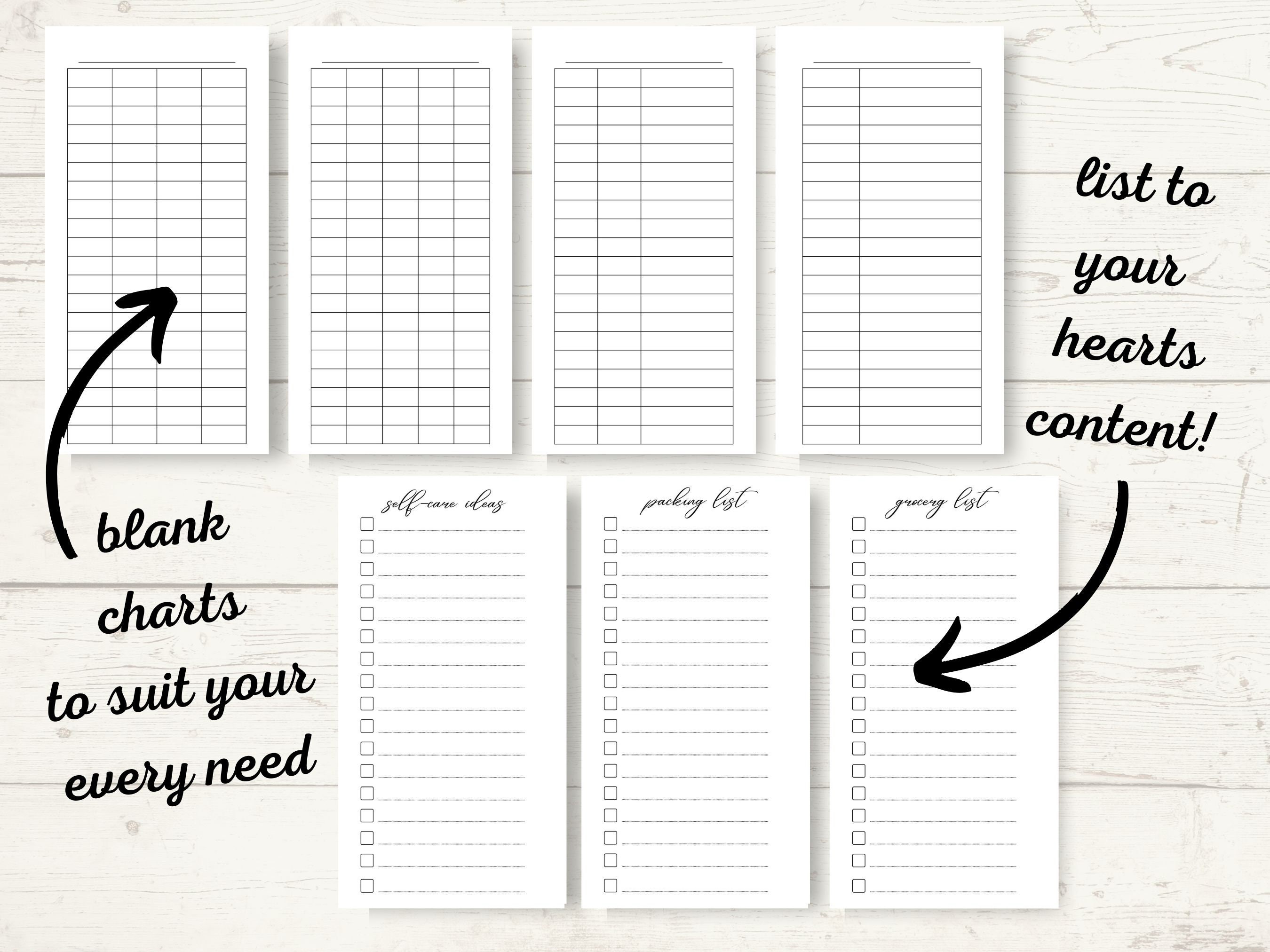 Hobo Weeks Ultimate Printable Collection Weeks Printable Bundle Year in ...