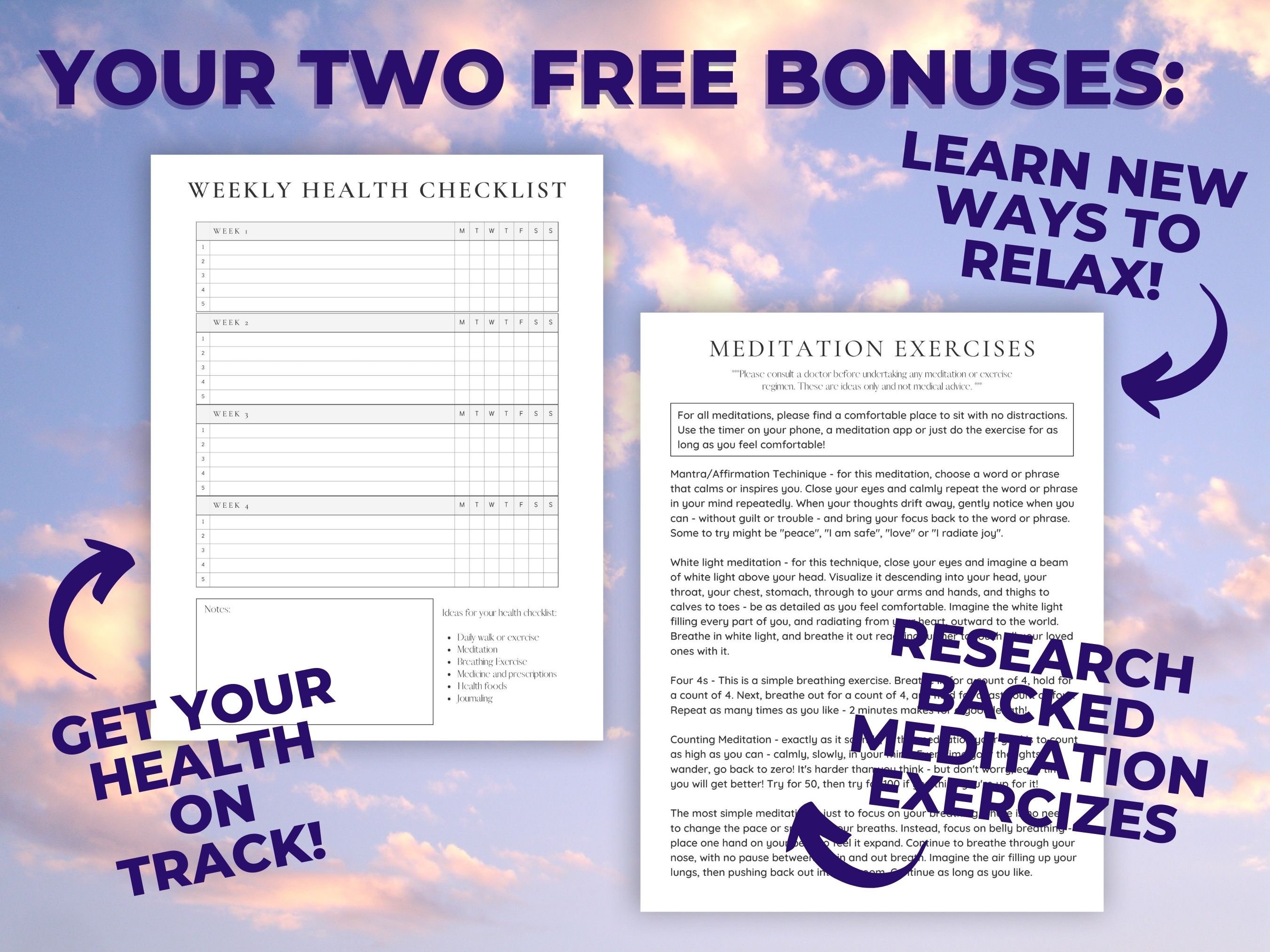 Blood Pressure Printable Tracker