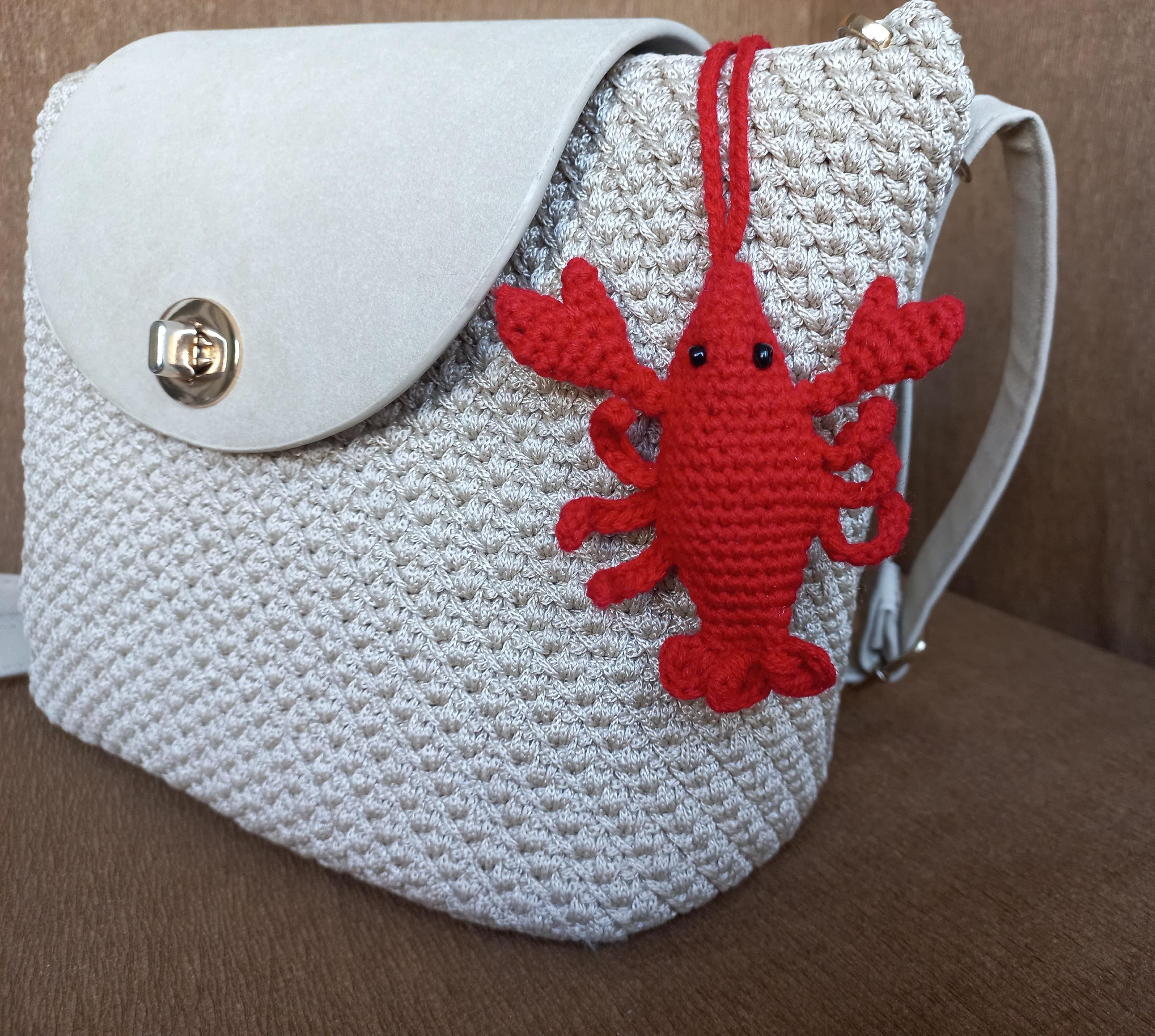Red Bag Charm - Etsy