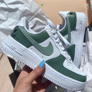 Custom Sage Air Force Ones