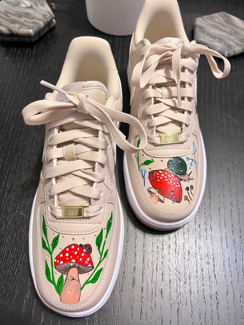 womens high black mushroom 1s