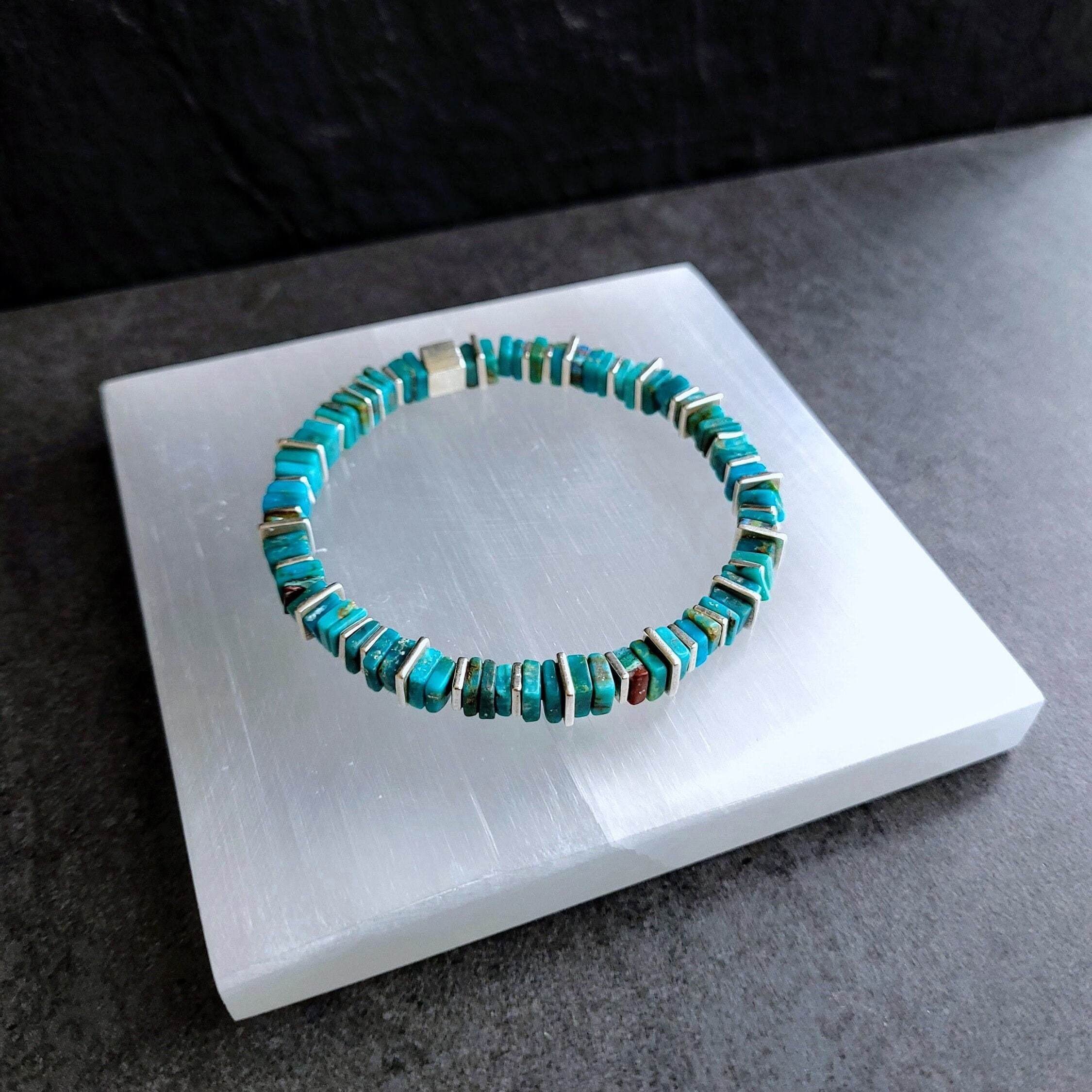 Sterling silver navajo pearl bracelet - Etsy 日本