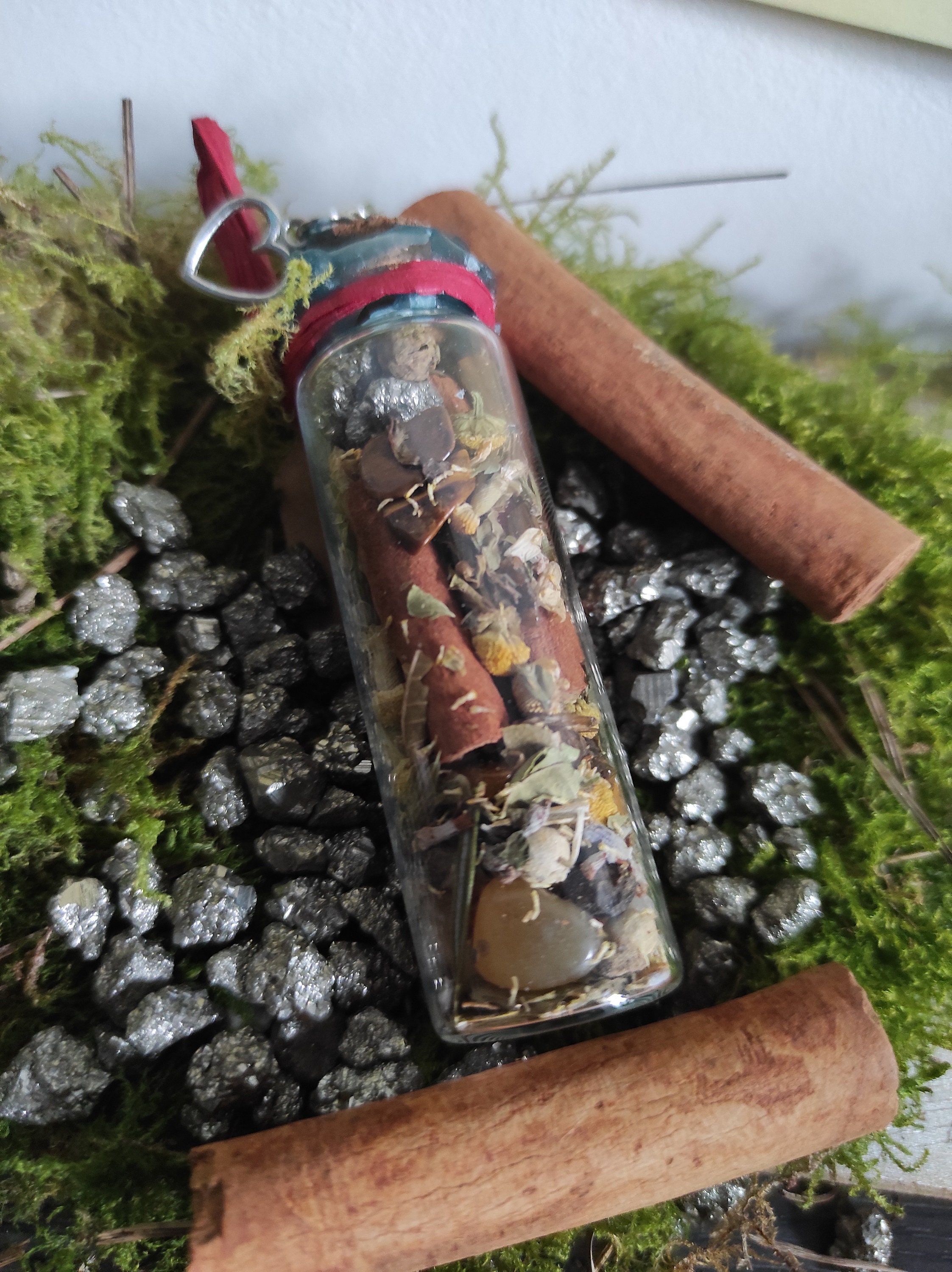 Fiole d'intention | Spell Jar Abondance Prospérité