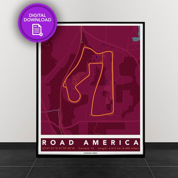 Road America Race Track Poster - Il 600x600.4307890926 Mgwl