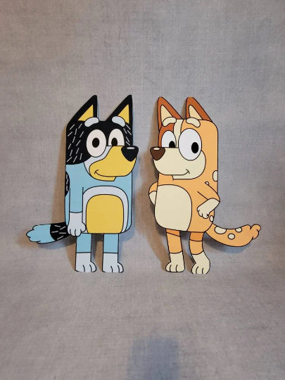 Bluey Cut Outs / Custom Characters / Party Props/ - Etsy Canada