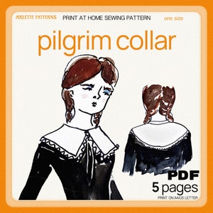 Pilgrim Collar - Sewing Pattern PDF Download