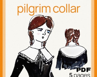 Pilgrim Collar - Sewing Pattern PDF Download