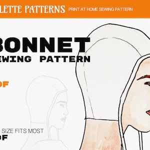 Bonnet - Sewing Pattern PDF Download