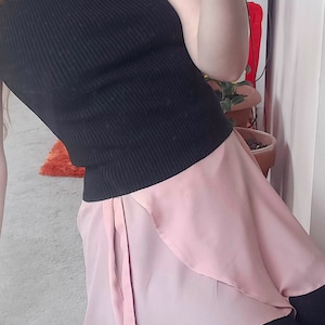 Ballet Wrap Skirt - Simple Mini Skirt Sewing Pattern PDF Download - Etsy