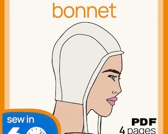 Bonnet - Sewing Pattern PDF Download