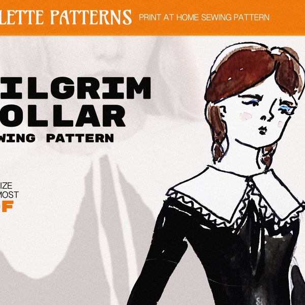 Pilgrim Collar - Sewing Pattern PDF Download