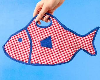 Fish Hand Bag - Sewing Pattern PDF Download