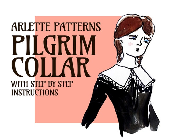 Pilgrim Collar Sewing Pattern PDF Download | Etsy