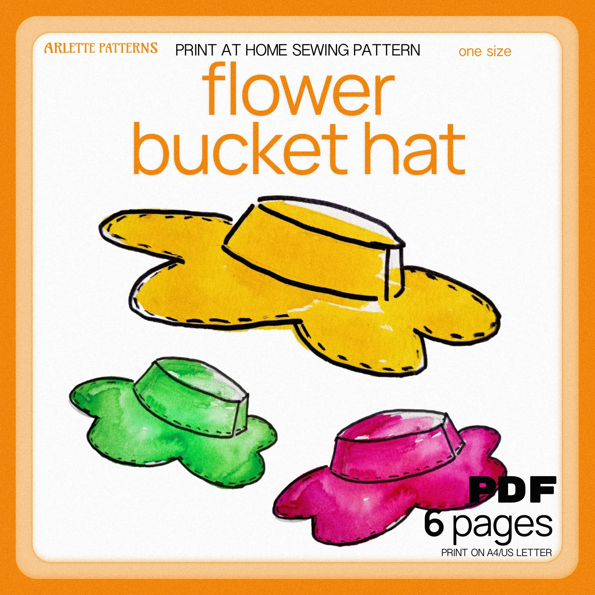 ★THE GREATEST★PATCH FLOWER BUCKET HAT MUSINSA | THE GREATEST Rose Patch Bucket Hat