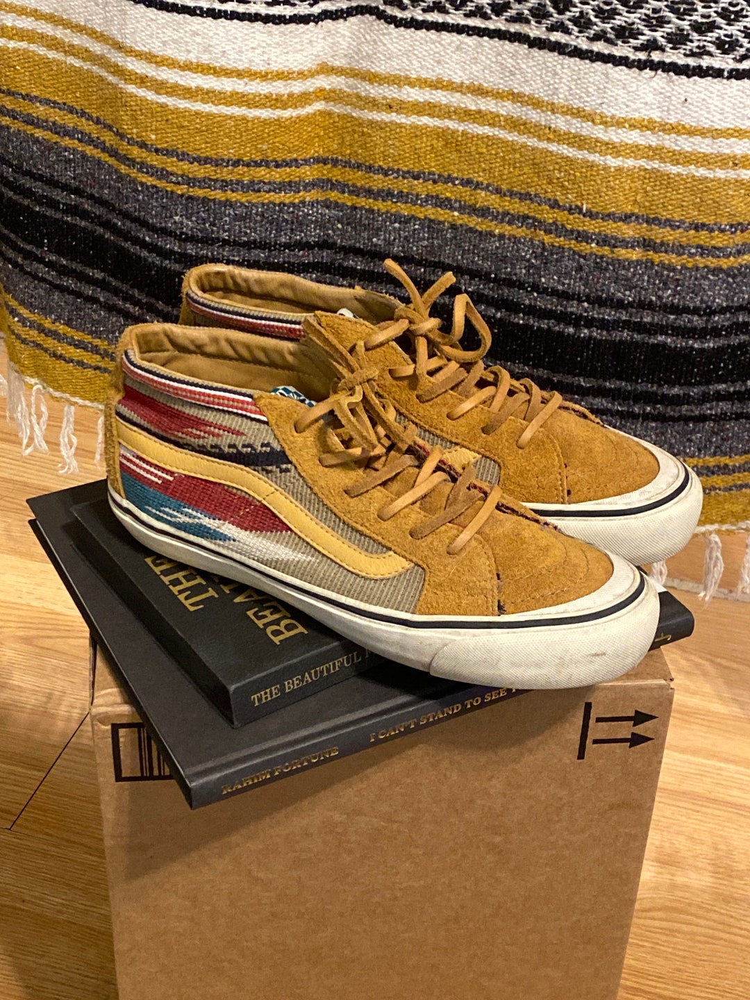 Vans X Taka Hayashi Sk8 Mids - Etsy