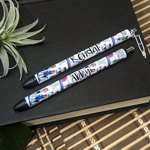 PT Gifts - Physical Therapy Pens - Custom Gel Pens for physical therapists and assistants - crutch charms