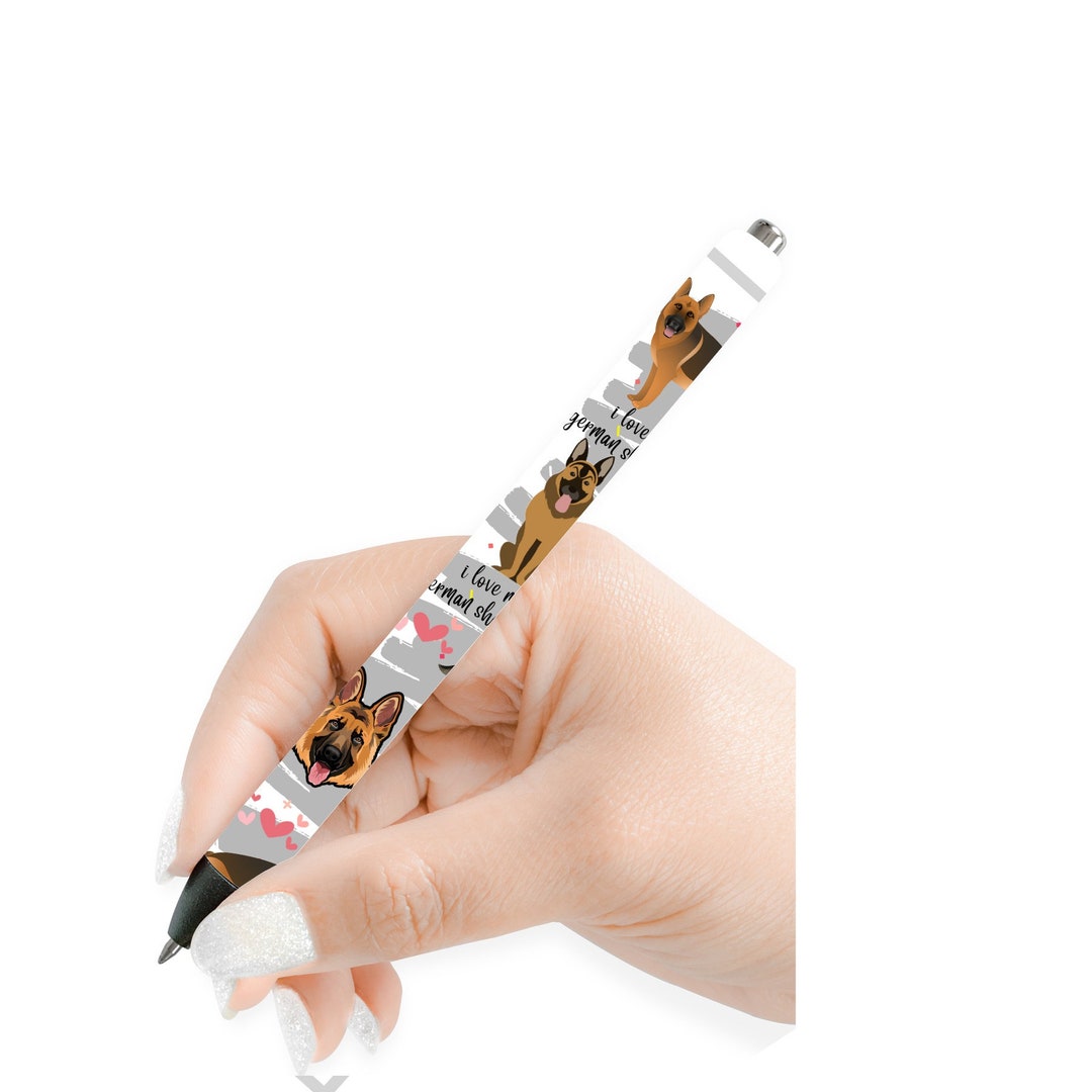 German Shepherd Dog Pen Perfect Gift for Pet Parents Personalized