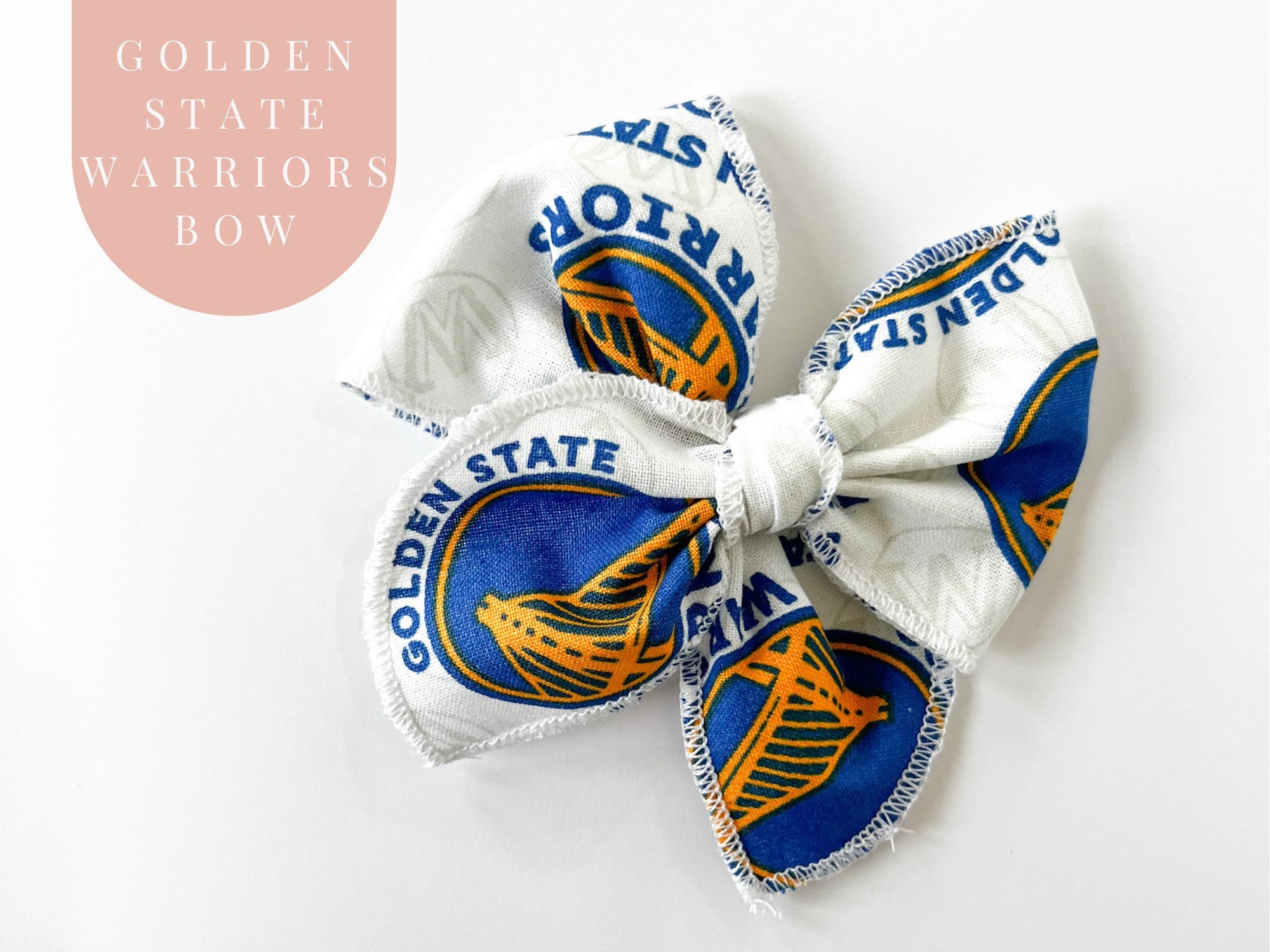 Golden State Warriors Inspired Basketball Bloomer Headwrap 