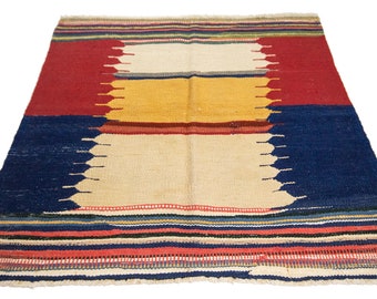 Antique Kilim Rug, 3.7x3.8 ft, Geometric Rug, Large Kilim Rug, Vintage  Kilim Rug, Turkish Kilim Rug, Carpet Kilim Rug,  MYK-1061
