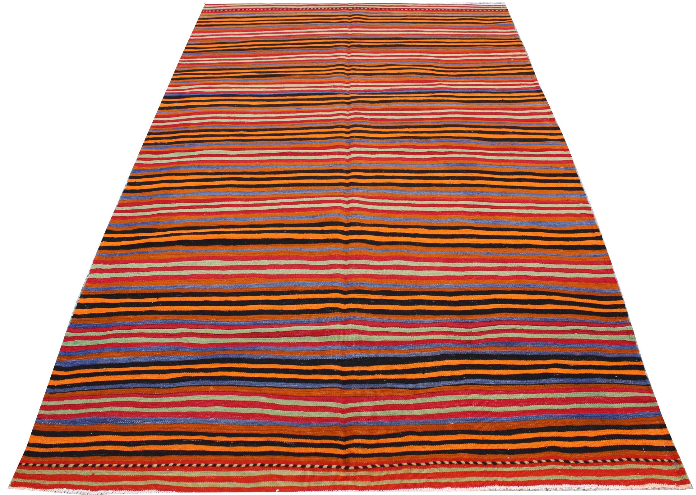 10.1x5.8 ft Old Vintage Kilim Rug, Large  Rug, Color  Rug, Vintage Turkish Kilim,  Bohemian Rug, Oushak Rug, Kitchen Area Rug,  MNK-283