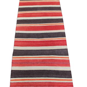 7.6x2.4 ft Entryway Rug Kilim, Handmade Kilim,Anatolion Rug Kilim, Turkish Kilim, Vintage Kilim, Ethnic Kilim Rug, MNK-223
