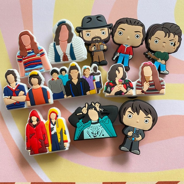 Stranger Things Croc Charms