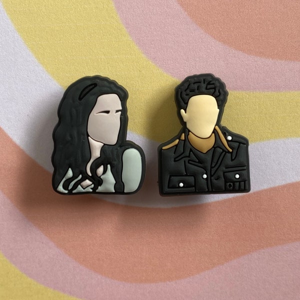 Twilight Edward+Bella Croc Charm Two pack