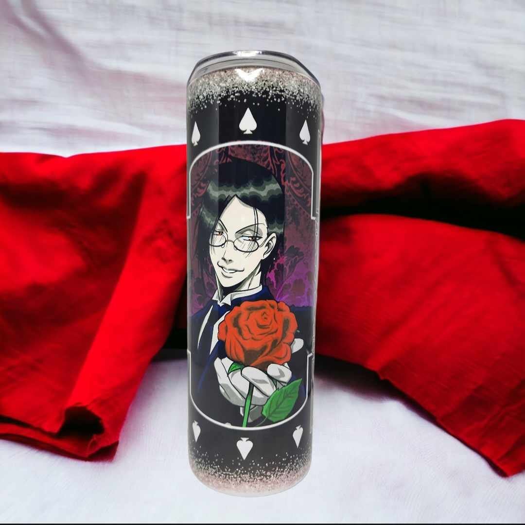 Black Butler Sebastian Michaelis 20oz Metal Tumbler