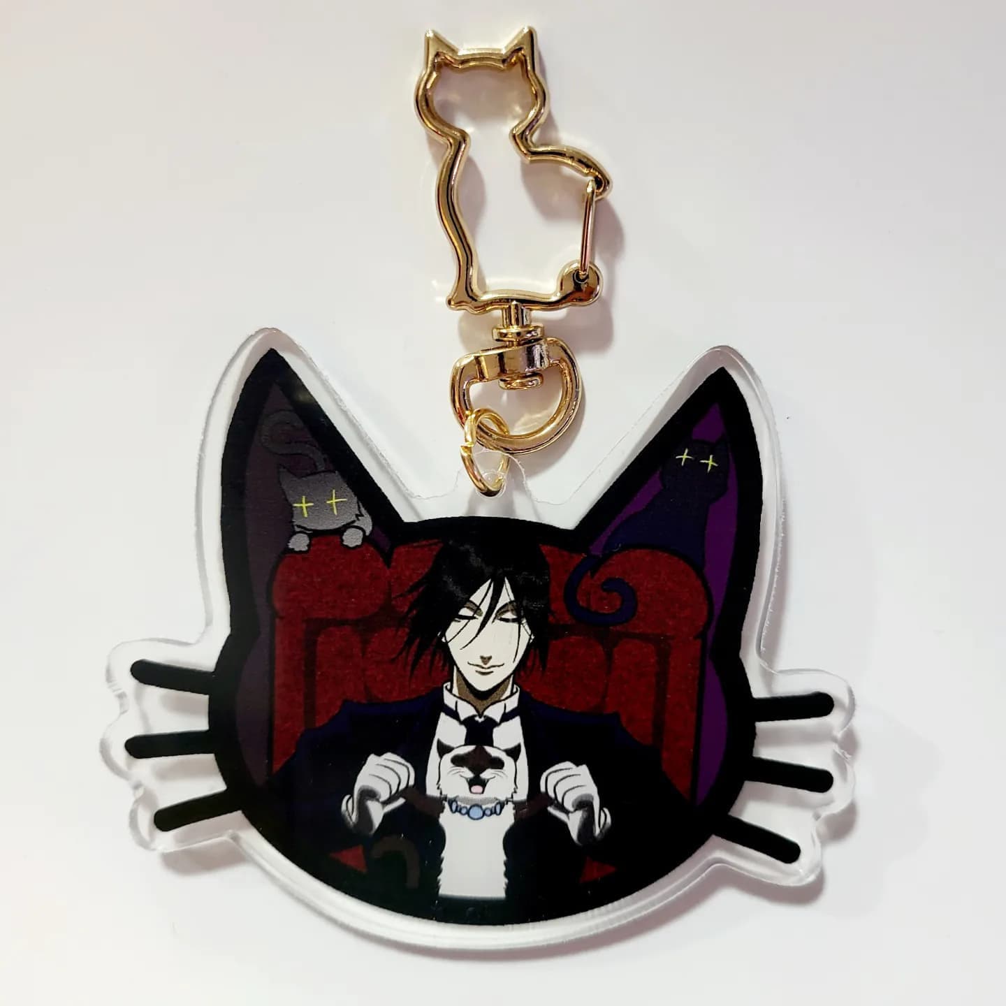 Black butler keychain deals