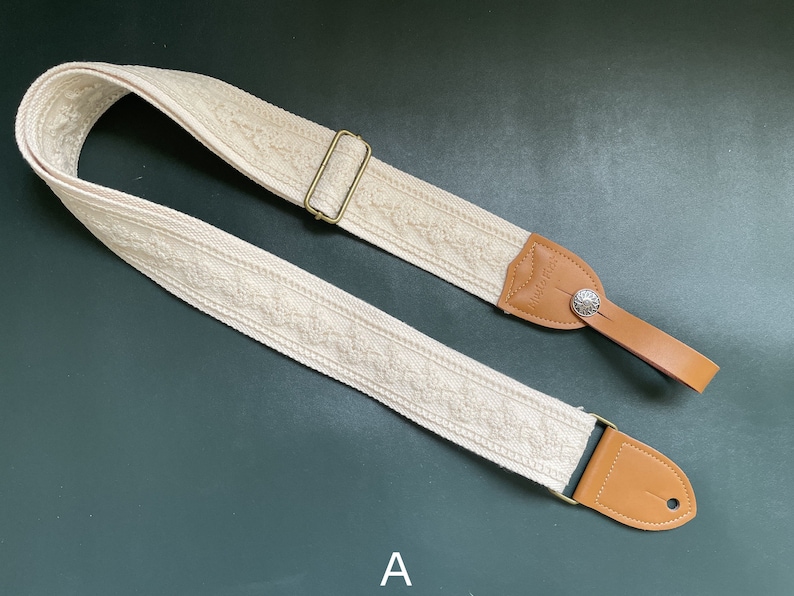 Lace Guitar Strap Handmade Guitar Strap Floral Guitar Etsy