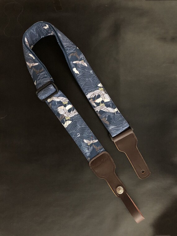 Japanese Style Guitar Strap Handmade Guitar Strap Shoulder Strap