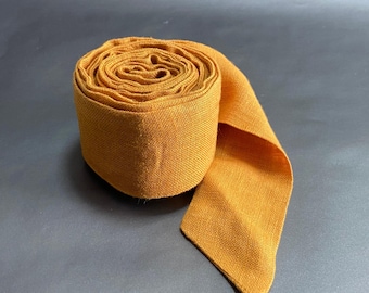 Handmade Linen Dress Belt: Soft, Breathable Organic Fabric gift for her