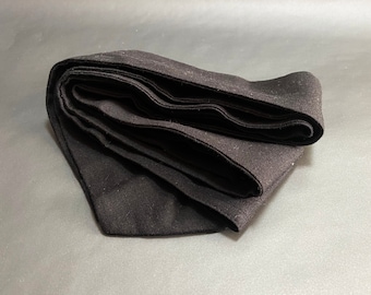Handmade Linen Dress Belt: Long Organic Fabric Waist Tie