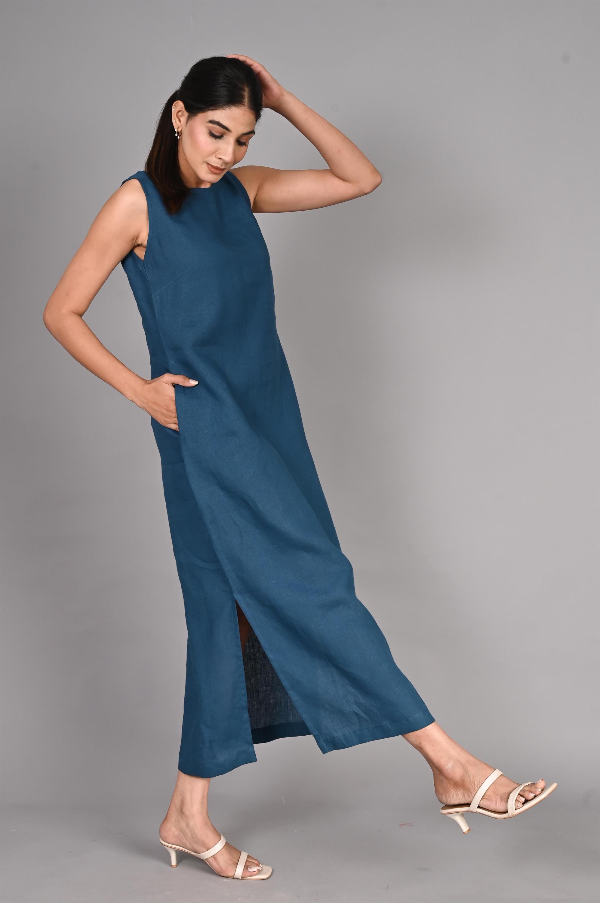 etsy teal bridesmaid dresses Kennedy Blue Wren Bridesmaid Dress – Wedding Shoppe main image 1