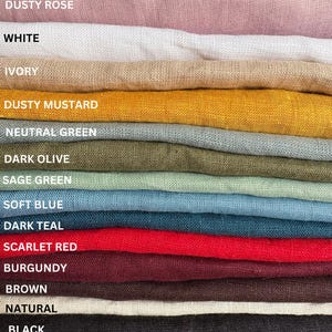 Linen Fabric by meter, Softened linen fabric by yard, Linen Fabric,Stonewashed Linen Fabric, Washed Linen Fabric, Pure 100% Line Fabric