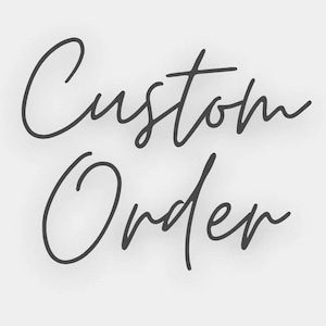 Custom order, Made to order, Outfit of your choice, Specially designed and made for you in India