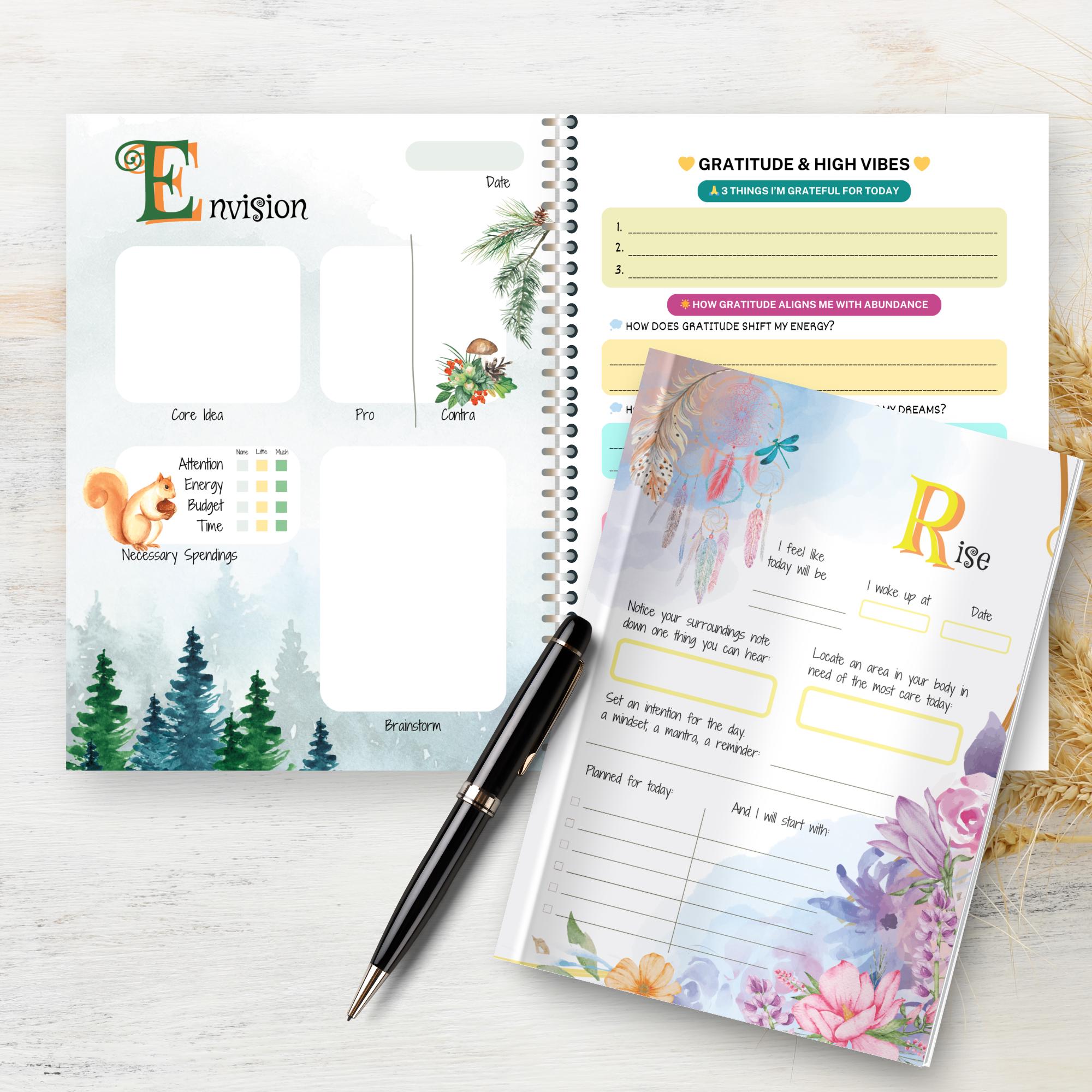 Mindfulness Journal Printable | Self Reflection Journal, Mental ...