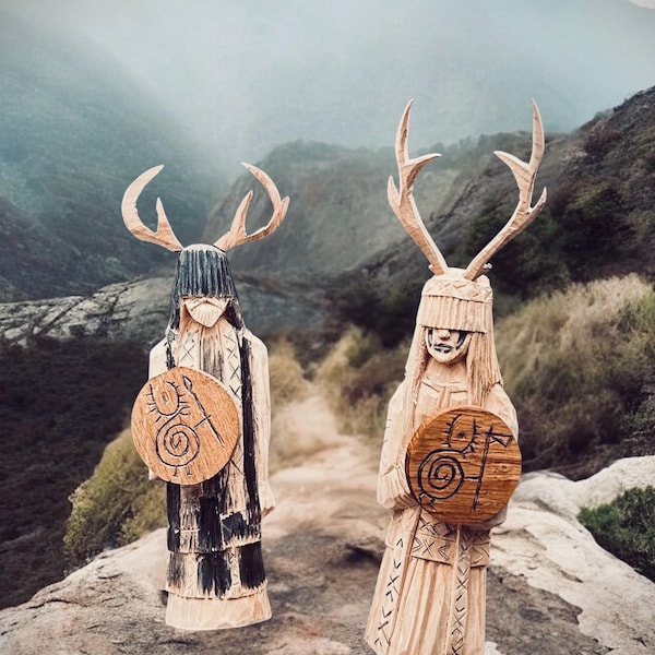 Maria Franz & Kai Uwe Faust Heilung Inspired  24 cm Alder Wood with Oak Drums