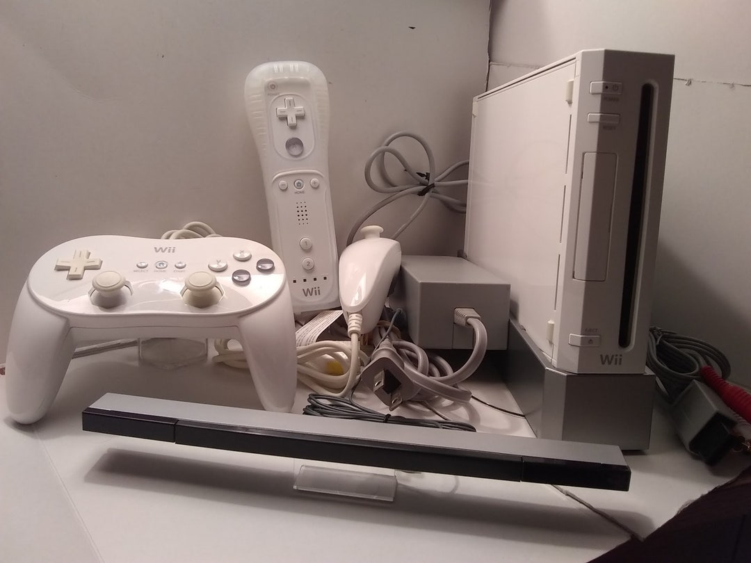 Modded Wii Console Mega Retro Library 8000 SNES / NES / Etsy