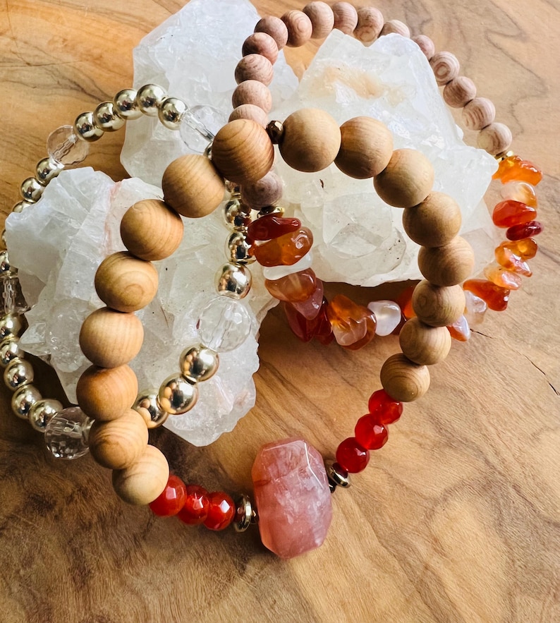 Carnelian Creatitivy Stack Etsy