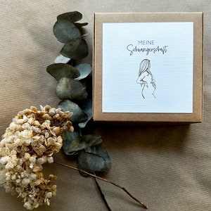 25 Meilensteinkarten Schwangerschaft | Personalisierbar | Geburt | Liebe im Bauch