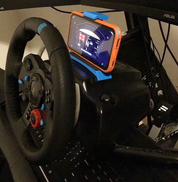 Support de téléphone/tablette Logitech pour écran Sim Racing G923