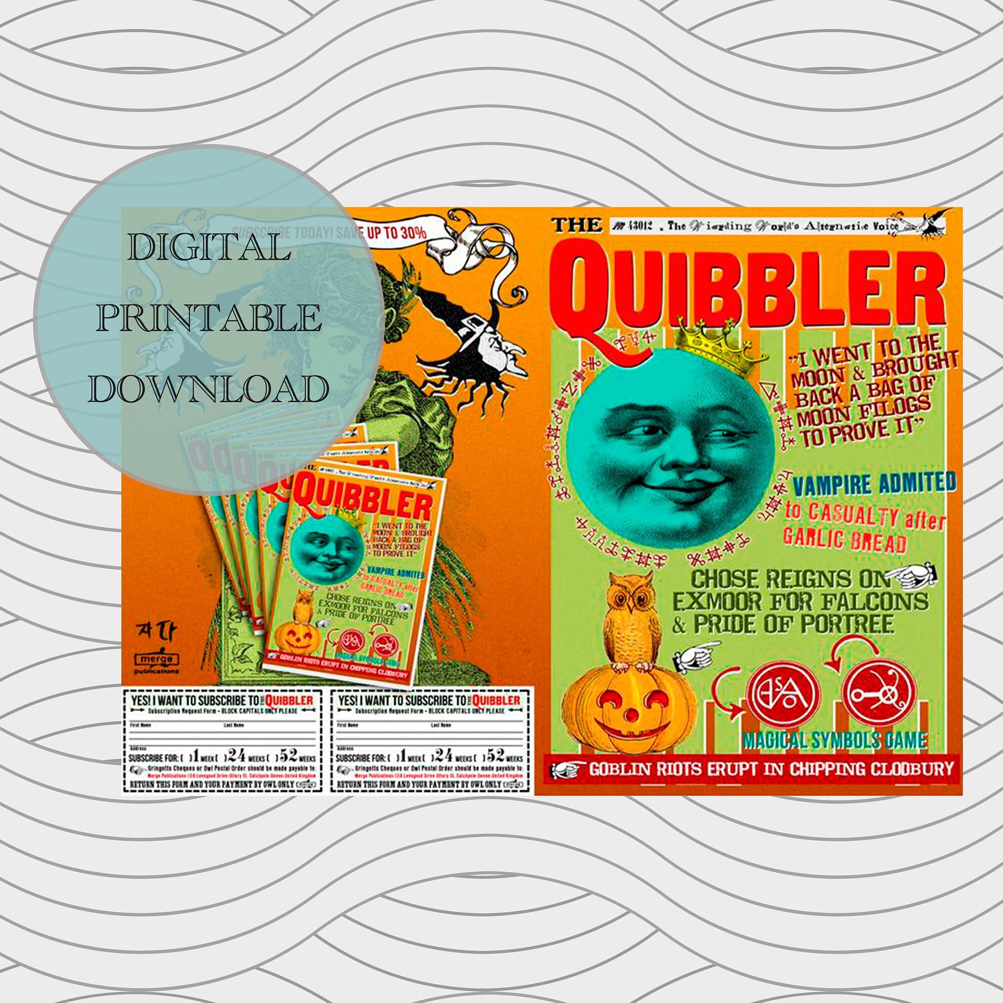 quibbler-magazine-printable-etsy for Free Printable Quibbler Magazine Printable Quibbler Magazine Printable - Etsy for Free Printable Quibbler Magazine Printable
