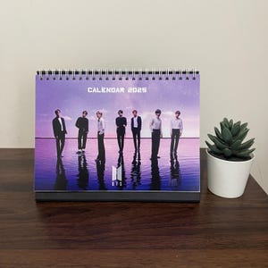 BTS Table / Desk Calendar 2025, Hardcover Premium Quality