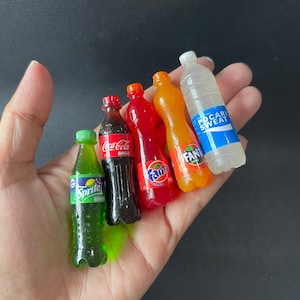 Soft Drinks Bottle Miniature Fridge Magnets