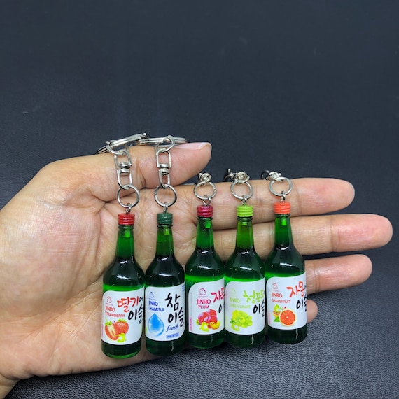 韓国のS*j*ドリンクミニチュアキーホルダー - Etsy 日本