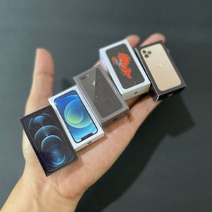 Miniature Box Iphone Fridge Magnets